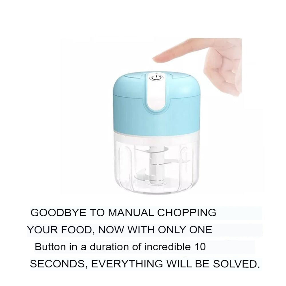 Mini Electric Food Processor - TurboSlice