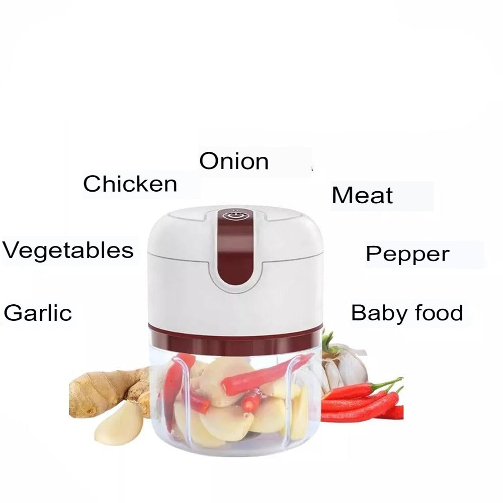 Mini Electric Food Processor - TurboSlice