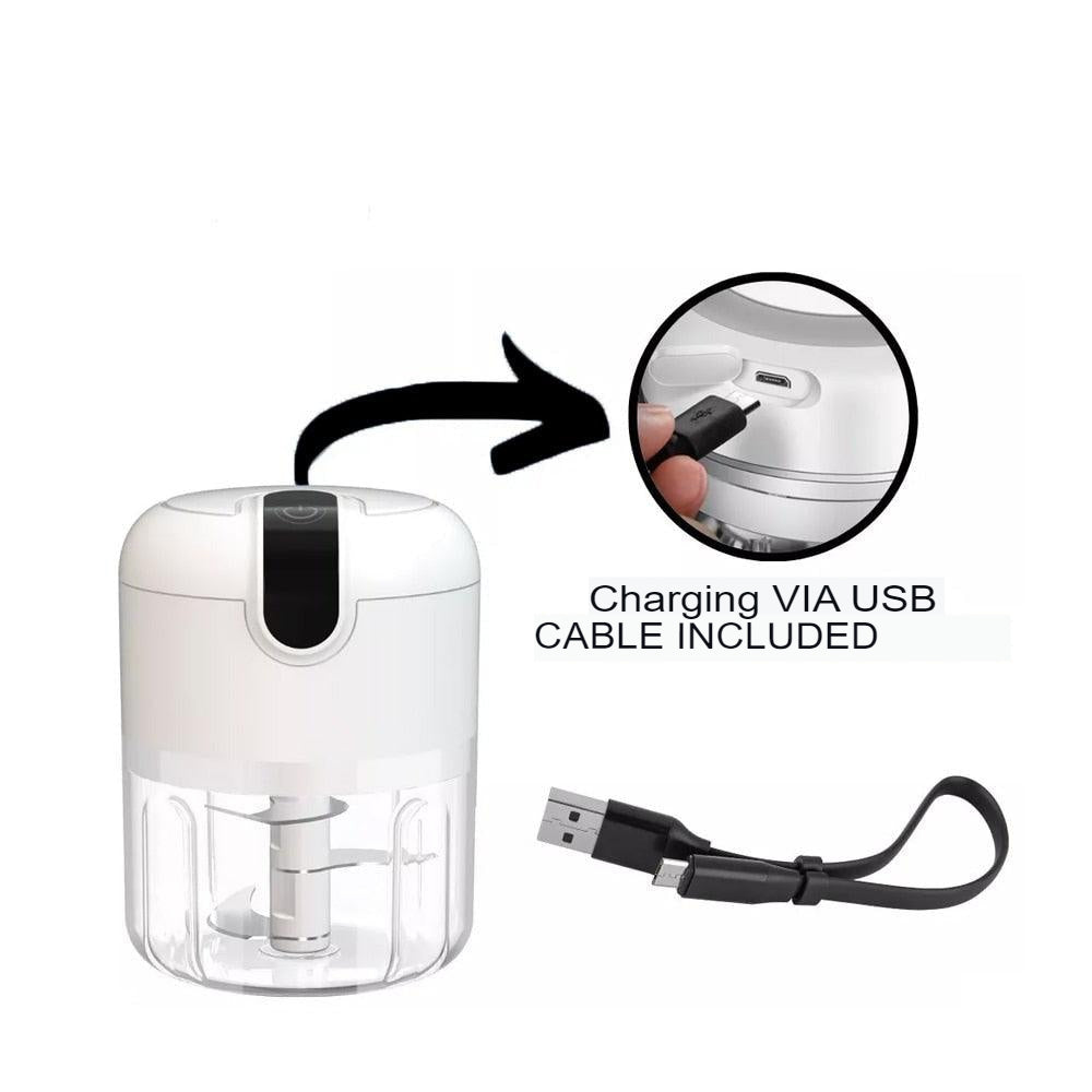 Mini Electric Food Processor - TurboSlice