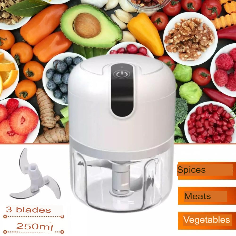 Mini Electric Food Processor - TurboSlice