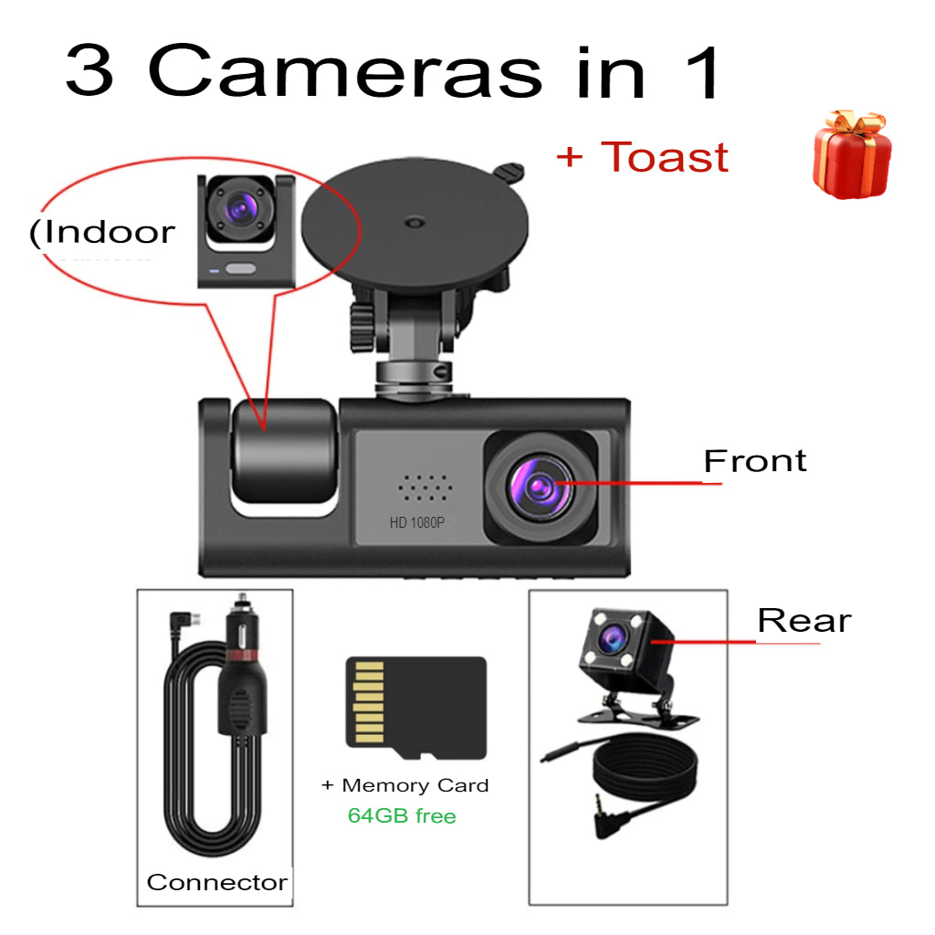 VisionDrive 3 in 1 - The FULL HD Recording You Need