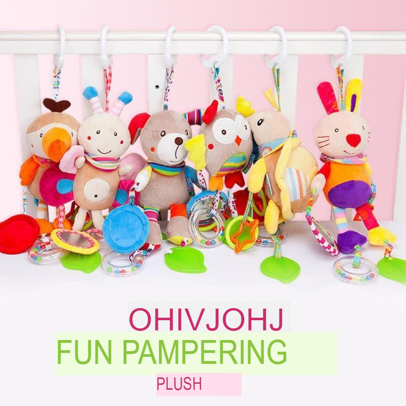 Plush Fun Treats Rattle