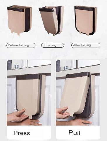 Foldable Kitchen Trash Bin