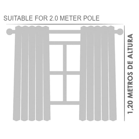 Voile Kitchen Curtain with Microfiber Lining - Comfort and Beauty for Your Environment
