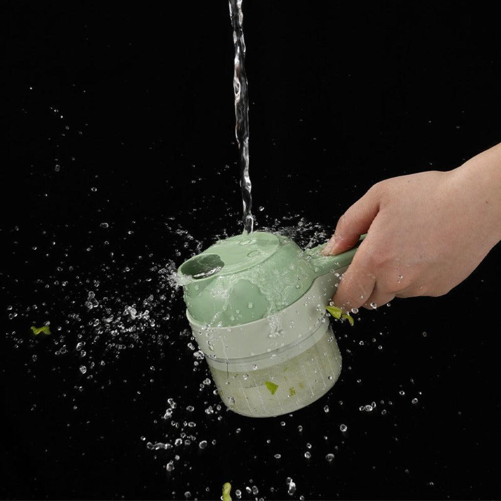 Turbo Triturador de Alimentos e Escova de Limpeza- USB - Acaso Das Mulheres Modernas
