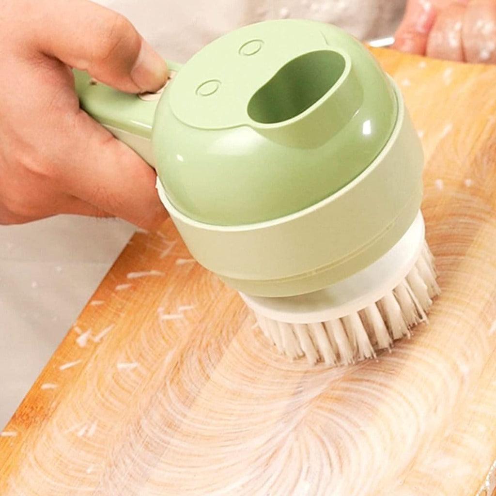 Turbo Triturador de Alimentos e Escova de Limpeza- USB - Acaso Das Mulheres Modernas