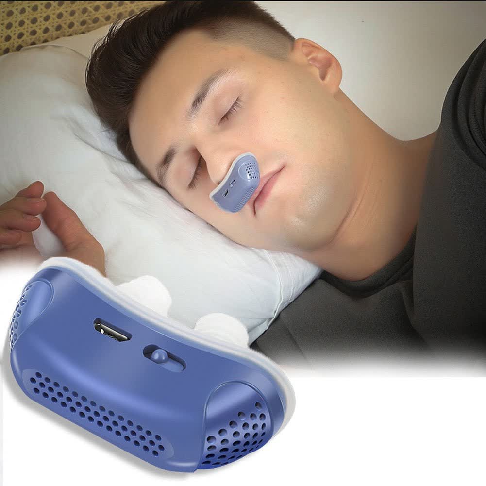 Anti Ronco Elétrico Mini Cpap - Aprovado pelos especialistas da CHEGA DE RONCO. - Acaso Das Mulheres Modernas