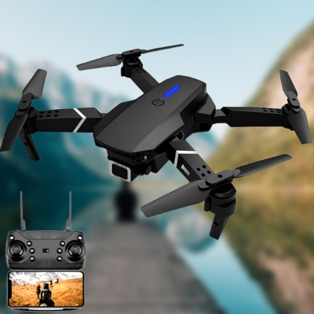Drone Profissional Wifi com Controle Remoto Adaptável/Zangão - Acaso Das Mulheres Modernas