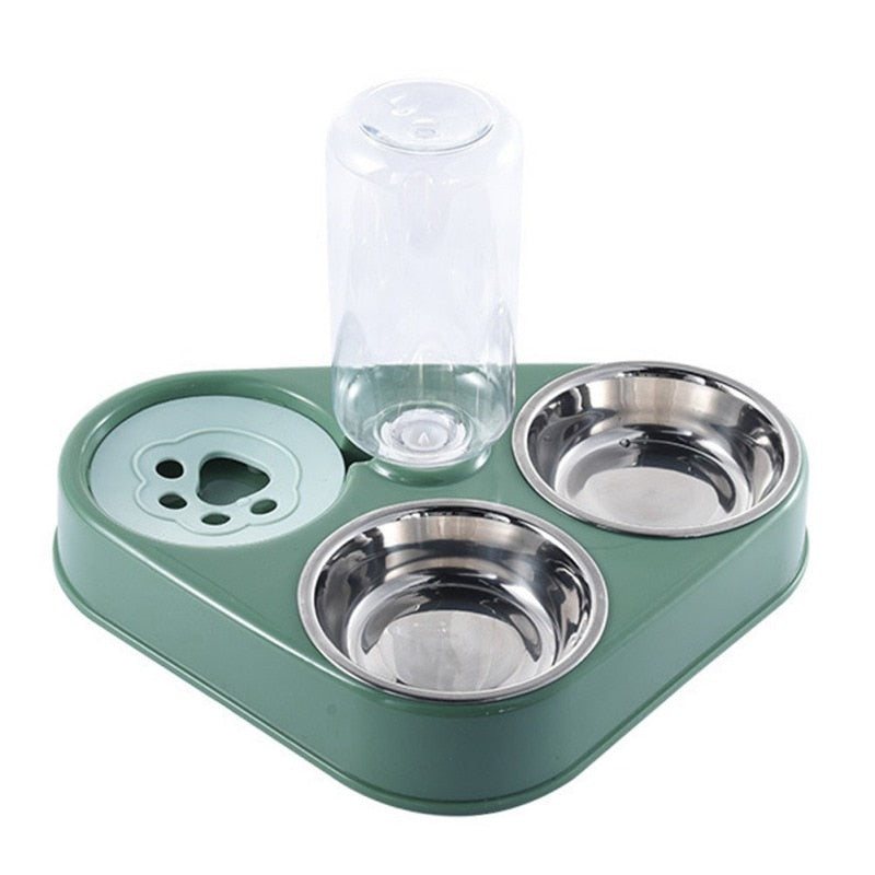 Comedouro para Pet em Aço Inoxidável - Acaso Das Mulheres Modernas
