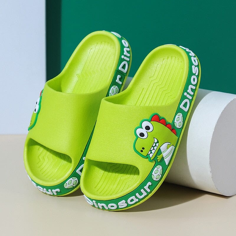 Chinelo Infantil Anti-Derrapante Dino Crocks - Acaso Das Mulheres Modernas