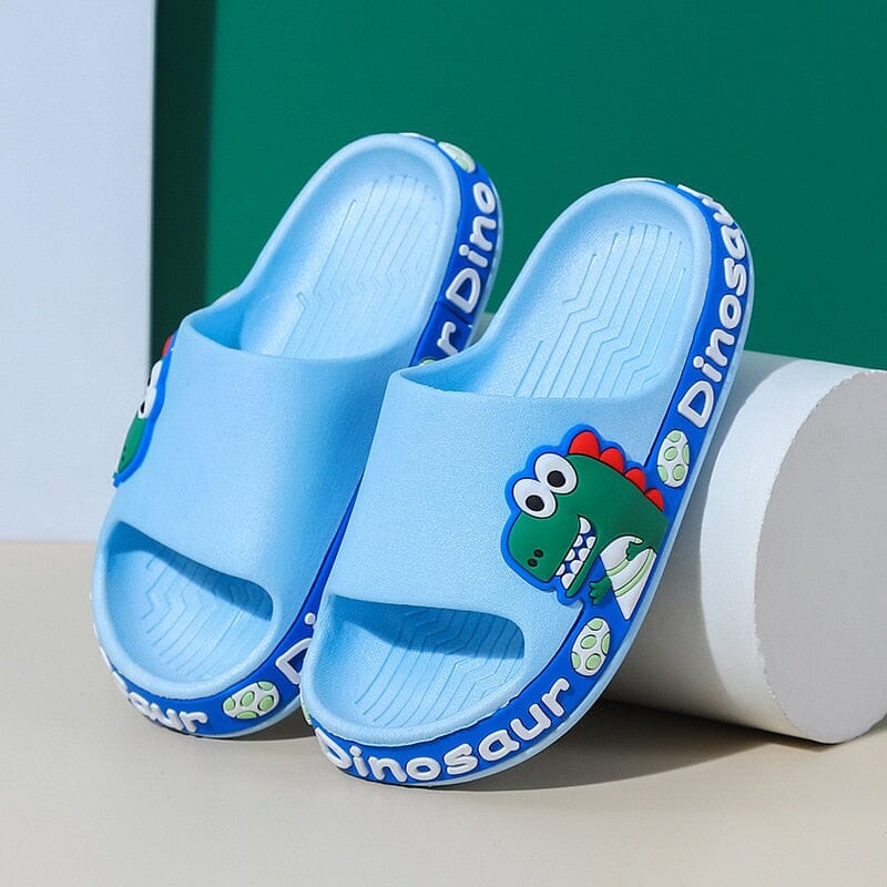 Chinelo Infantil Anti-Derrapante Dino Crocks - Acaso Das Mulheres Modernas