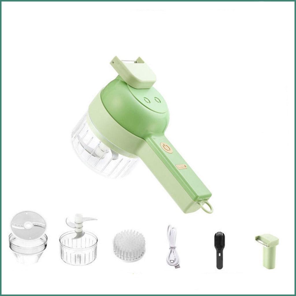 Turbo Triturador de Alimentos e Escova de Limpeza- USB - Acaso Das Mulheres Modernas