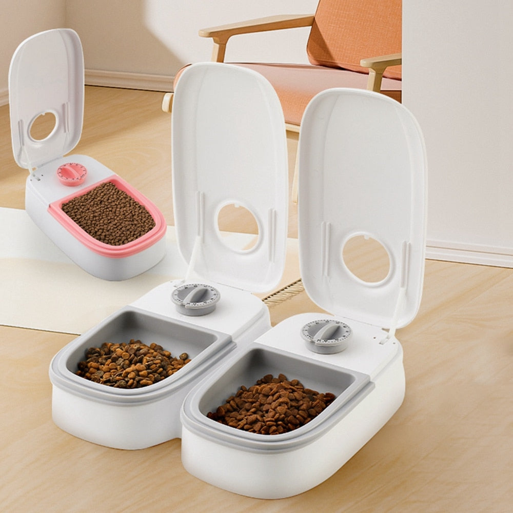 Dispenser de Comida Automático Inteligente | Para Cães e Gatos - Acaso Das Mulheres Modernas