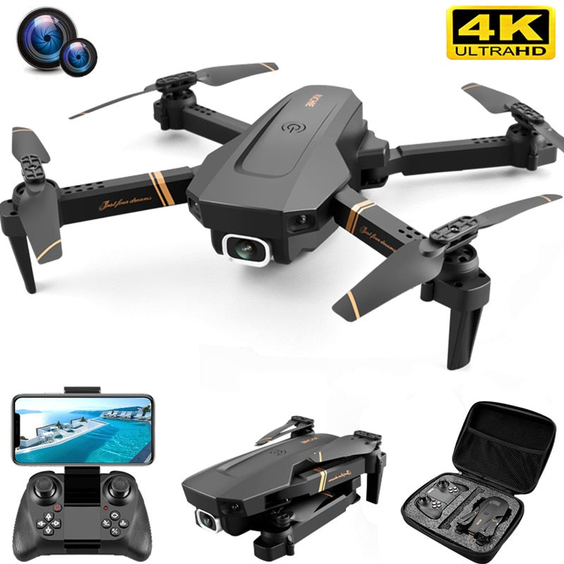 Drone Profissional Quadcopter Com Wifi e Controle Remoto - Acaso Das Mulheres Modernas