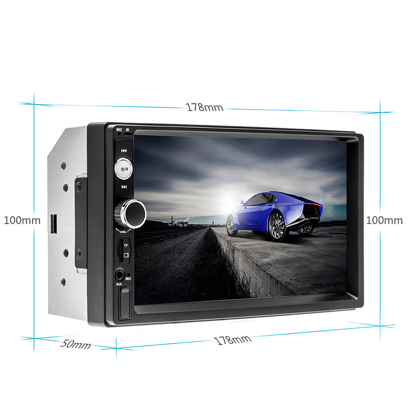 Central Multimídia Universal 7 Polegadas Wifi Gps Mp5 Bluetooth - EasyCar - Acaso Das Mulheres Modernas