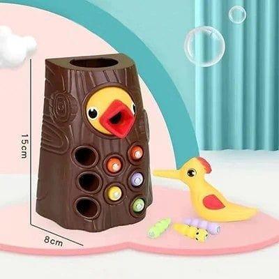 Brinquedo Pega Minhocas - Pica-Pau - Acaso Das Mulheres Modernas