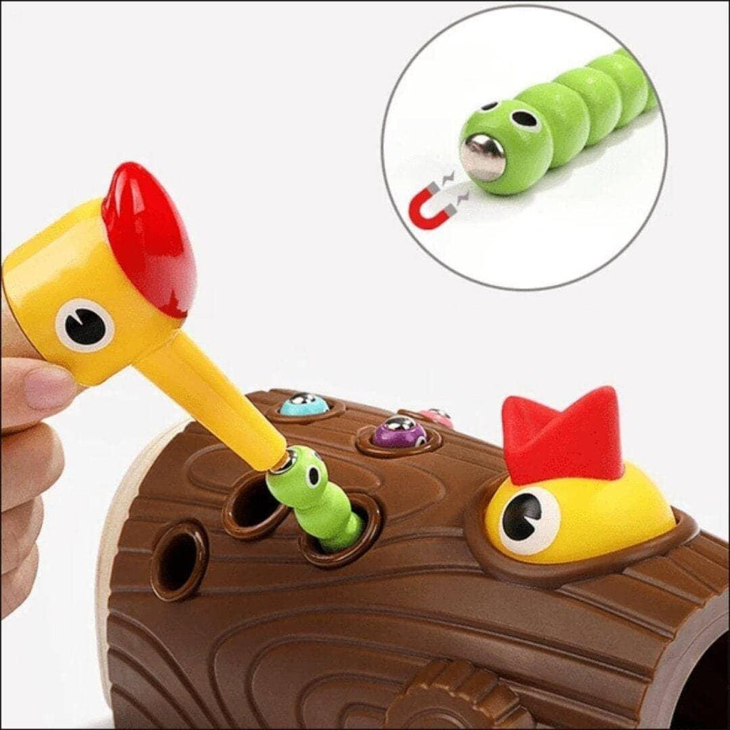 Brinquedo Pega Minhocas - Pica-Pau - Acaso Das Mulheres Modernas